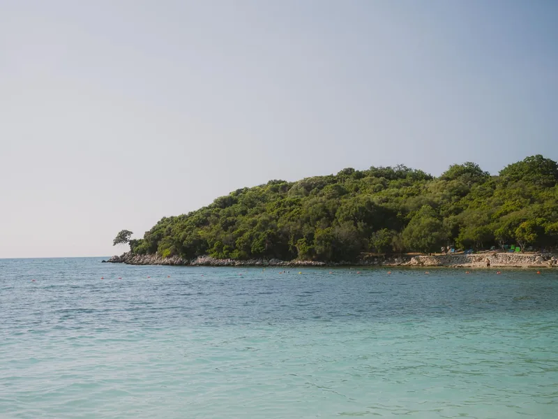 Playas e islas de Ksamil, cerca de Saranda